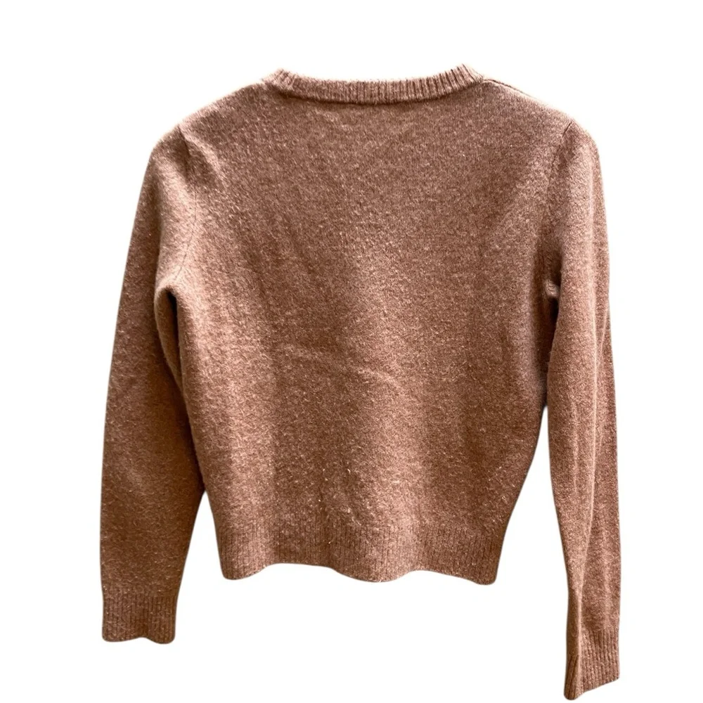 Reformation Dana Cashmere Crew Sweater size small - Picture 3 of 15